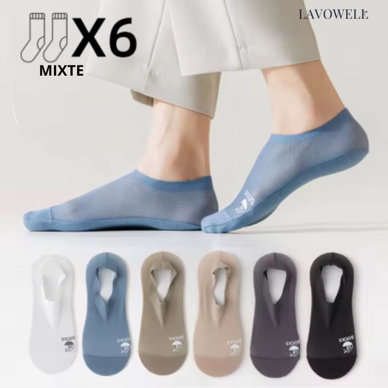 Chaussettes respirantes antiodeur