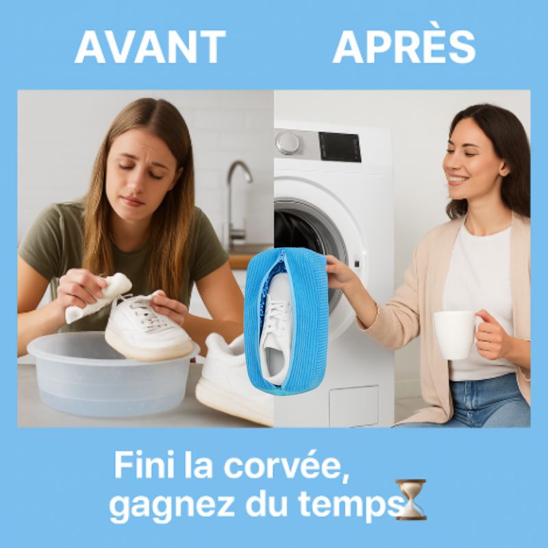 SOLÉA, le sac de lavage pour chaussures