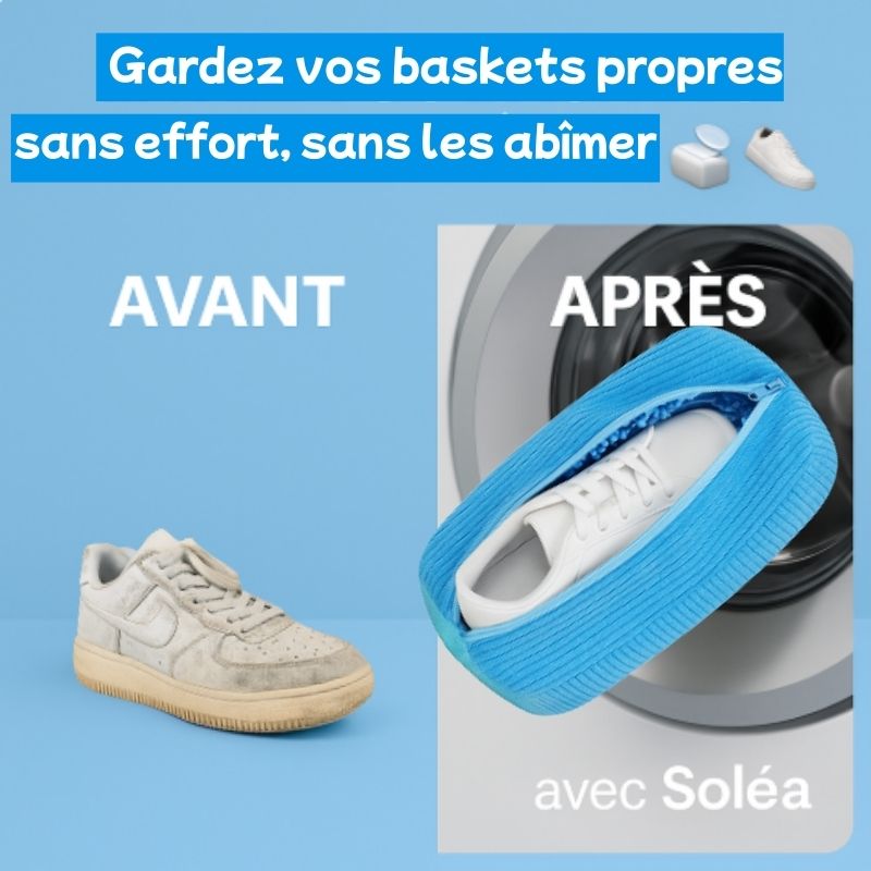 SOLÉA, le sac de lavage pour chaussures